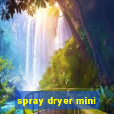 spray dryer mini